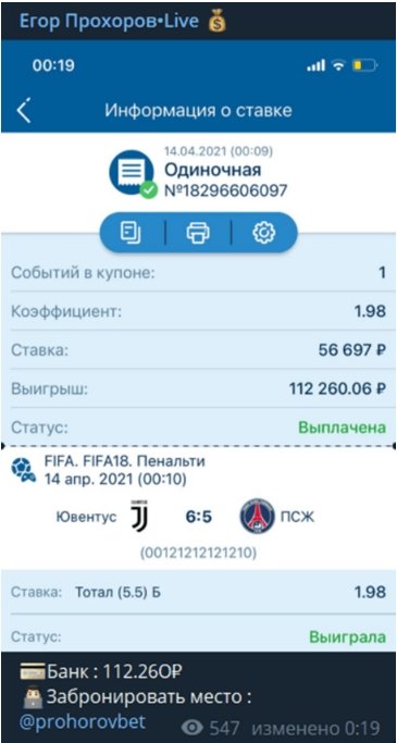 Telegram Егор Прохоров Live