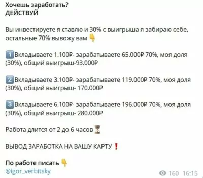 Канал IGOR INVEST