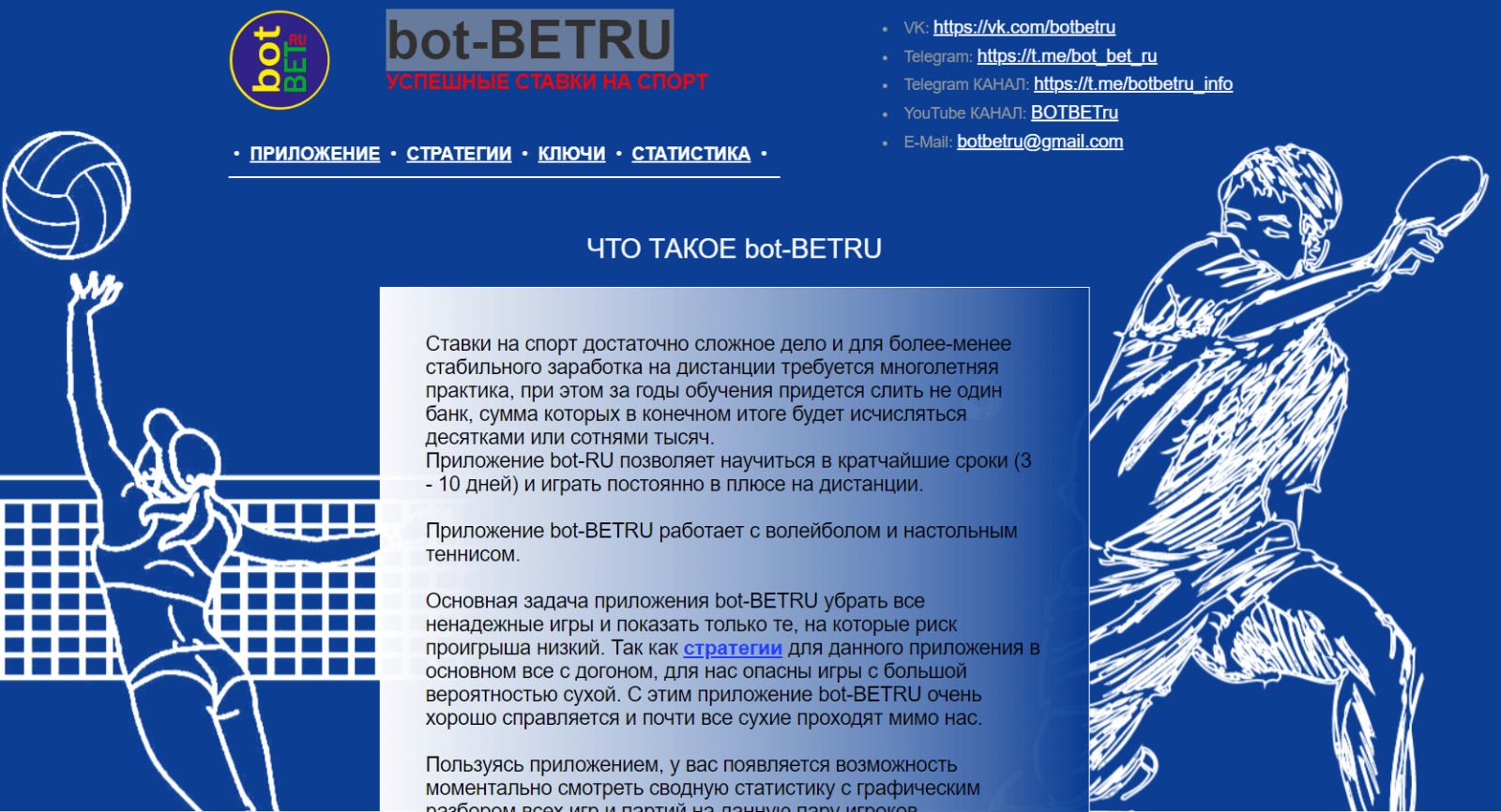 Сайт bot bet