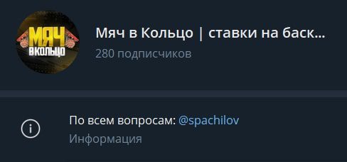 Мяч в кольцо телеграм