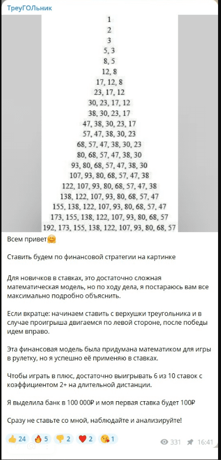 ТреуГОЛьник каппер