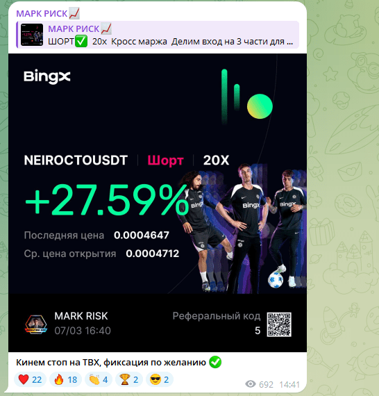 обзор Марк Риск