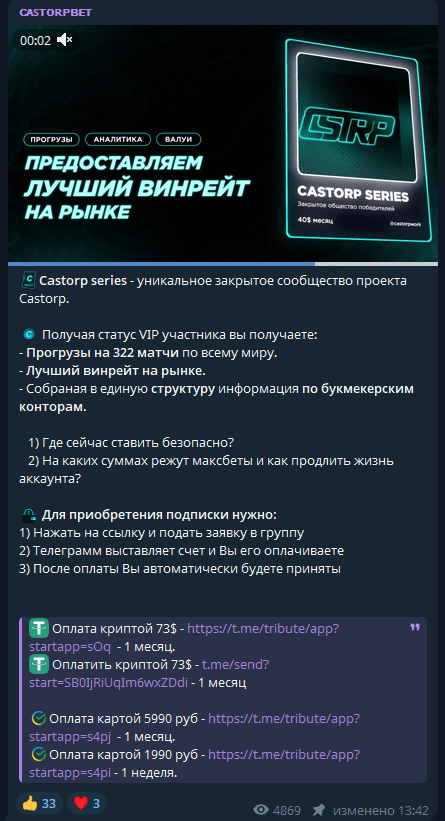 отзывы Castorpbet