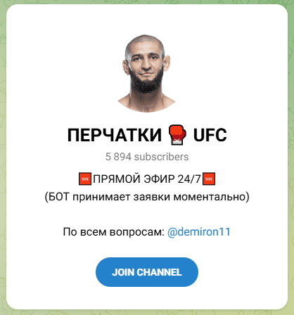 Перчатки UFC