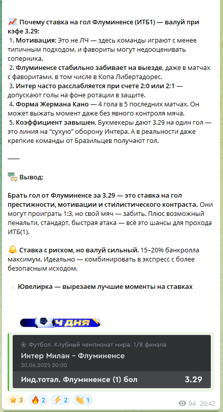 Ювелирка телеграмм