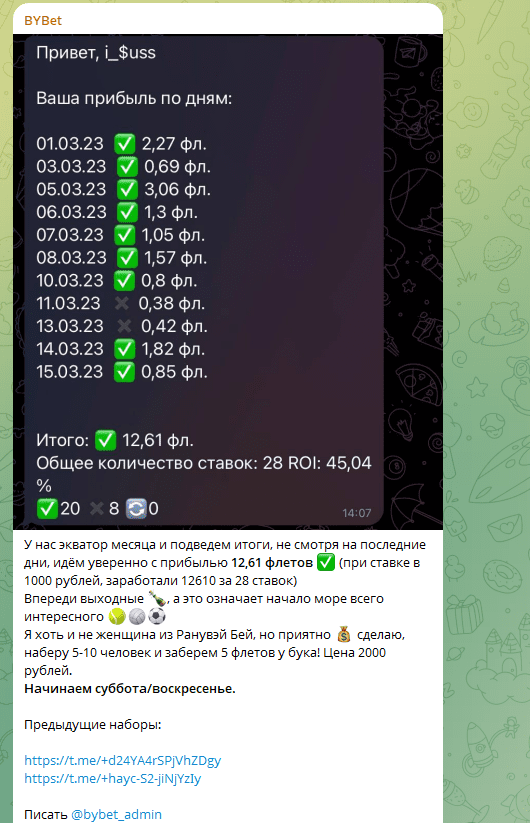 отзывы о bybet_admin