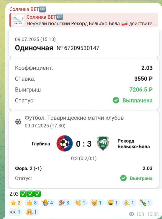 Солянка BET каппер