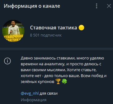 телеграмм Тактика победителя